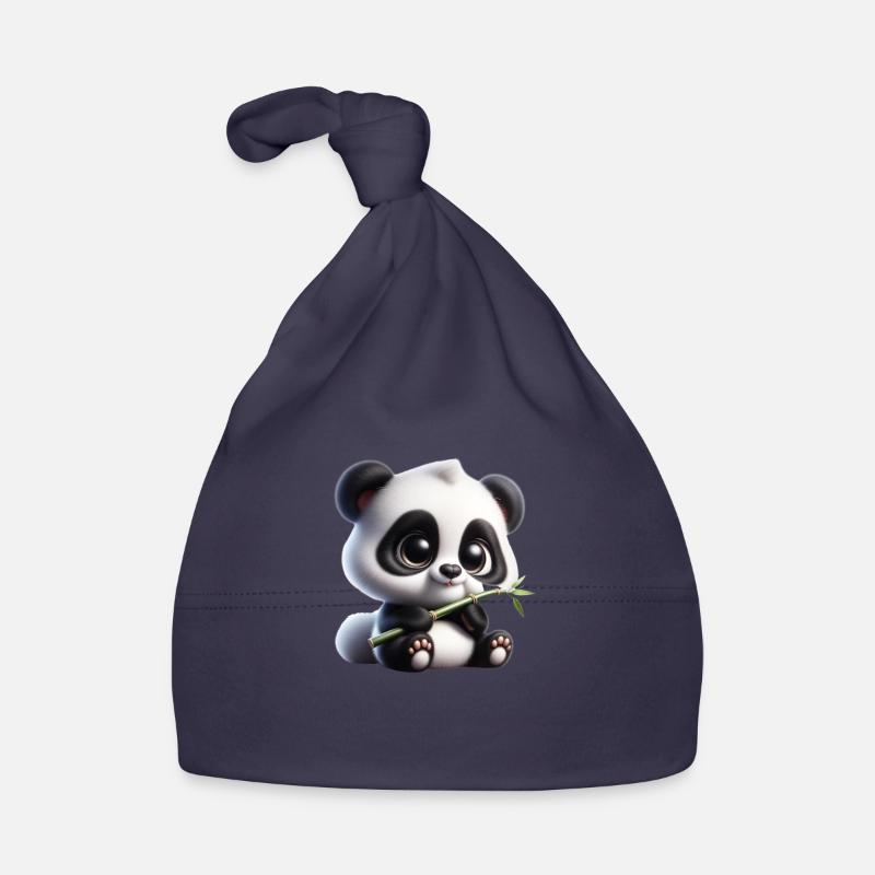Panda Organic Baby Cap
