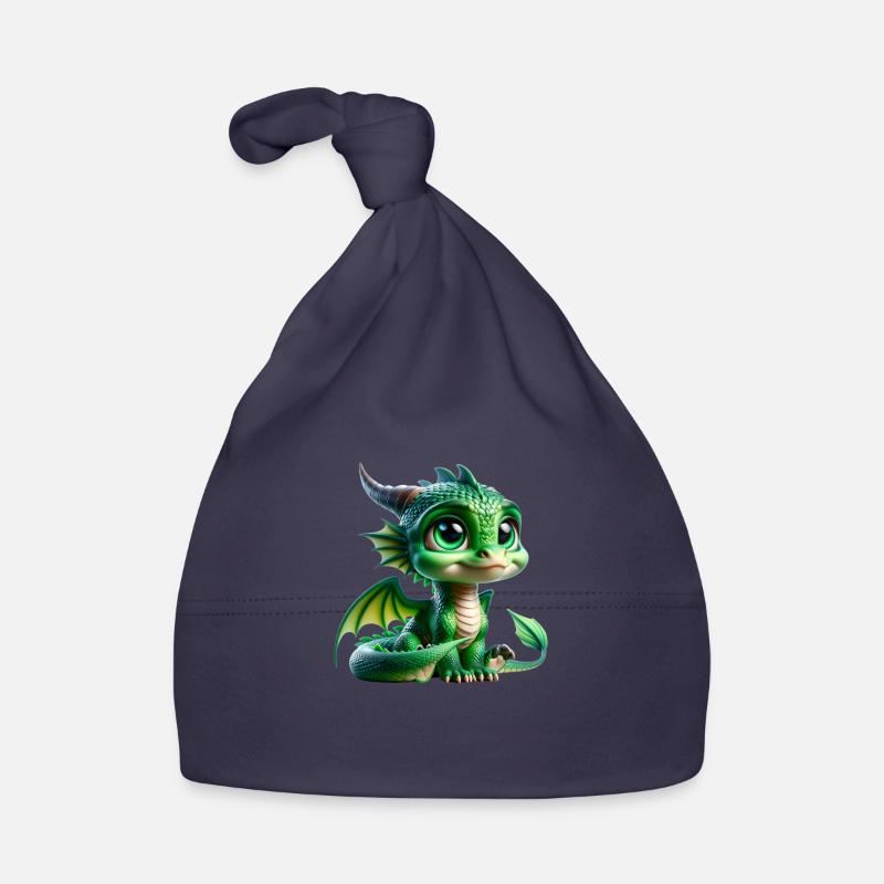 Dragon enchantée Bonnet bio Bébé
