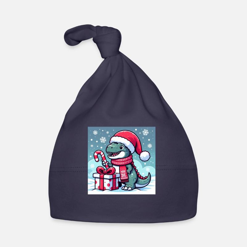 T-Rex de Noël Bonnet bio Bébé