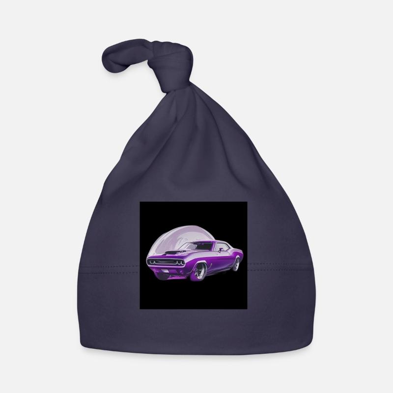 Challenger Hellcat violet Bonnet bio Bébé
