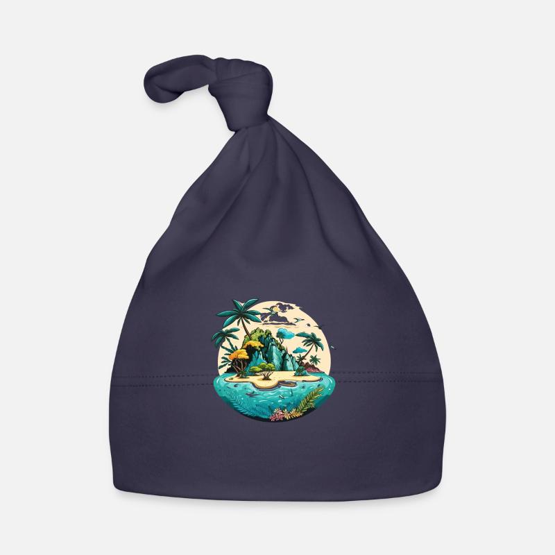 The Island Hopper Organic Baby Cap