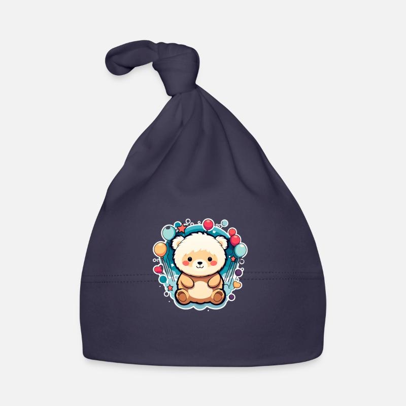 Luftbärchen der Schwebeknuddler Baby Bio-Mütze