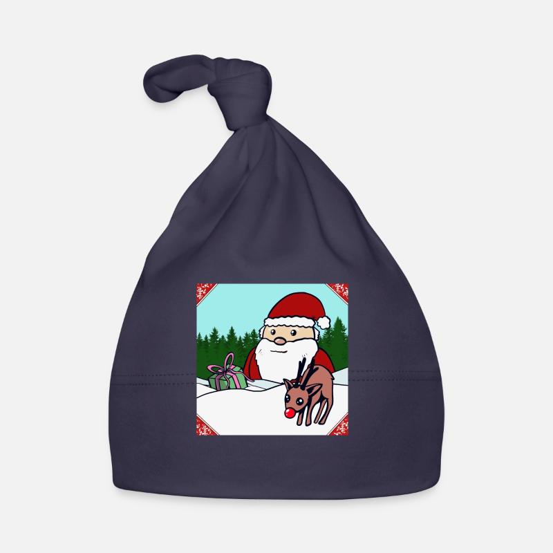 Joyeux Noël Bonnet bio Bébé