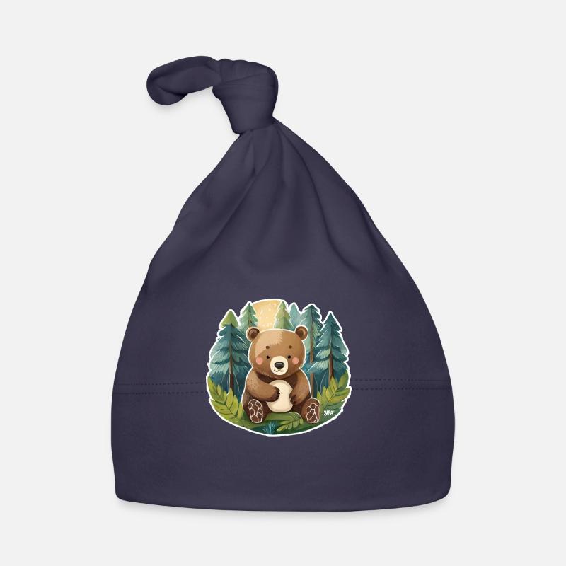 cutebear Organic Baby Cap