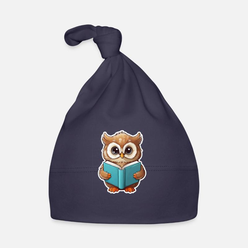 Livres de lecture de hibou Bonnet bio Bébé