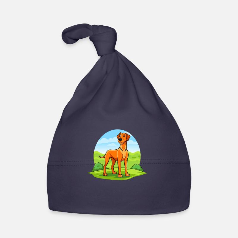 Regal Rhodesian Ridgeback in Savannah Organic Baby Cap