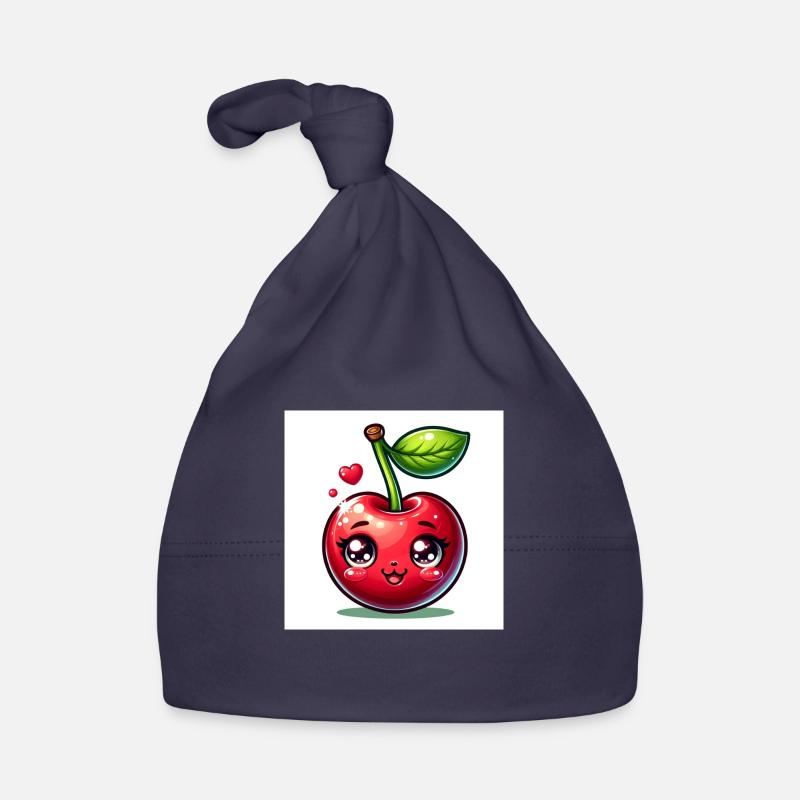 Cherry Organic Baby Cap