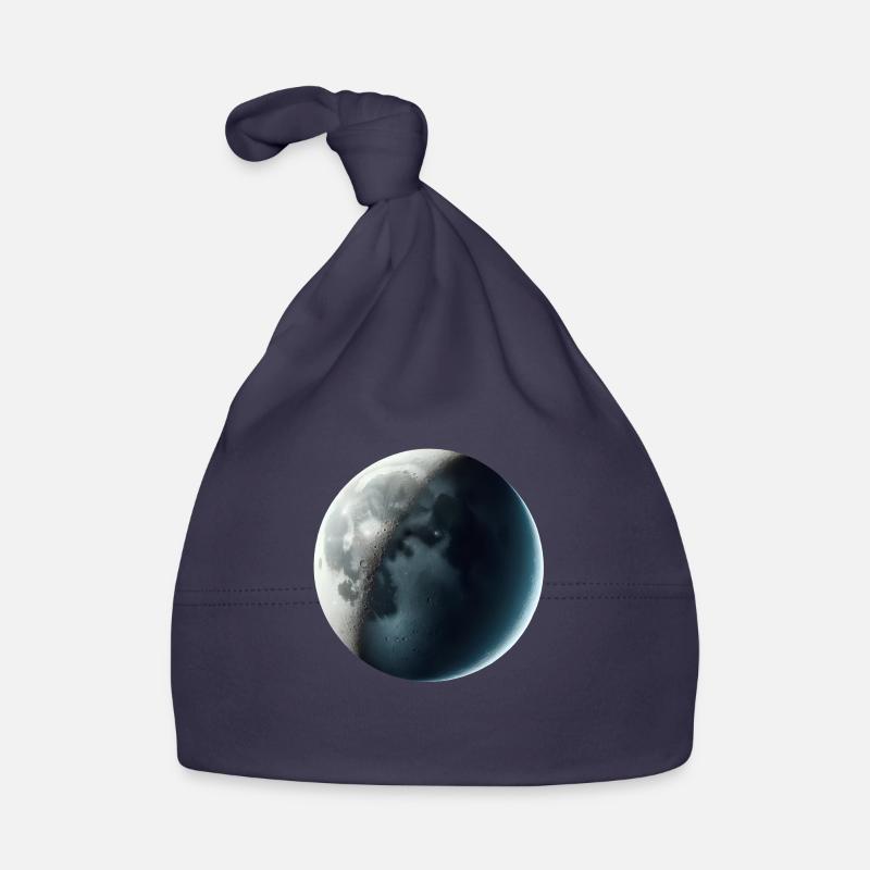 Zunehmende Mondsichel Baby Bio-Mütze