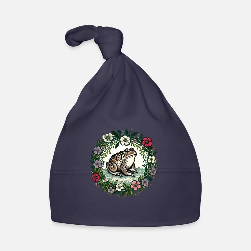 Crapaud Bonnet bio Bébé