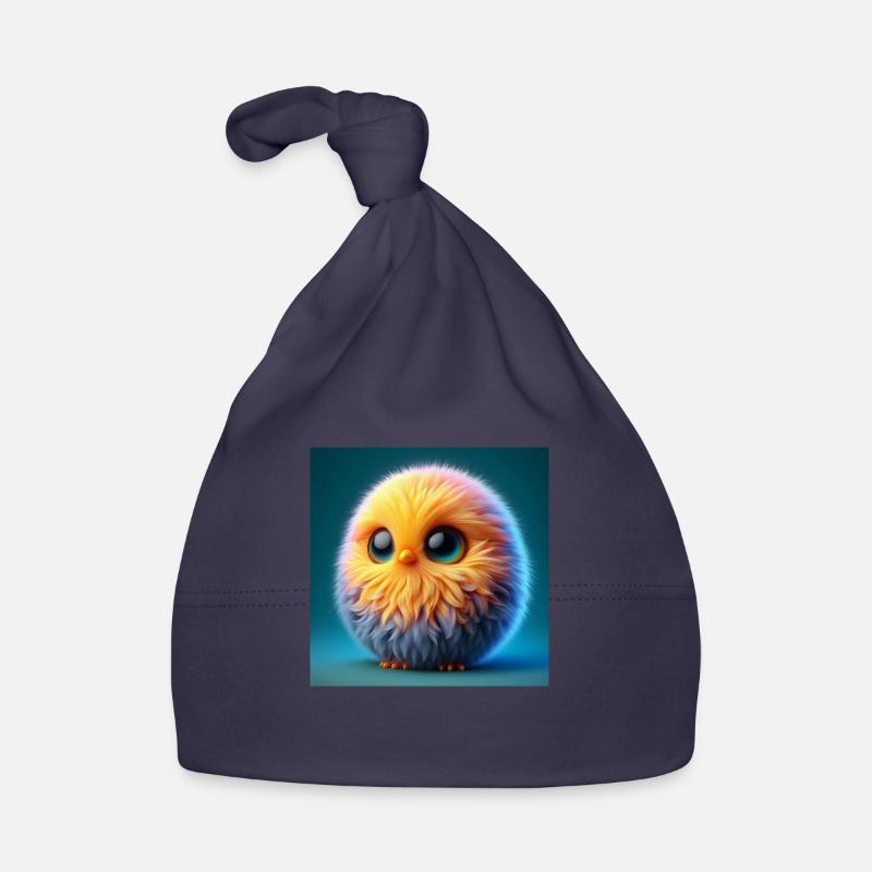 Küken Vogel in 3D Hyperrealismus Baby Bio-Mütze