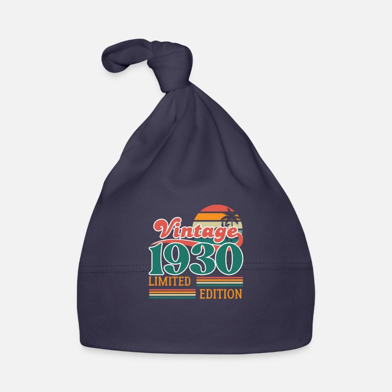 Vintage 1930 édition limitée Bonnet bio Bébé