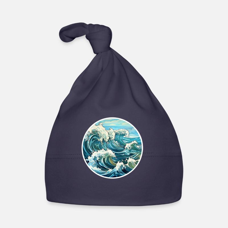 Vagues Bonnet bio Bébé
