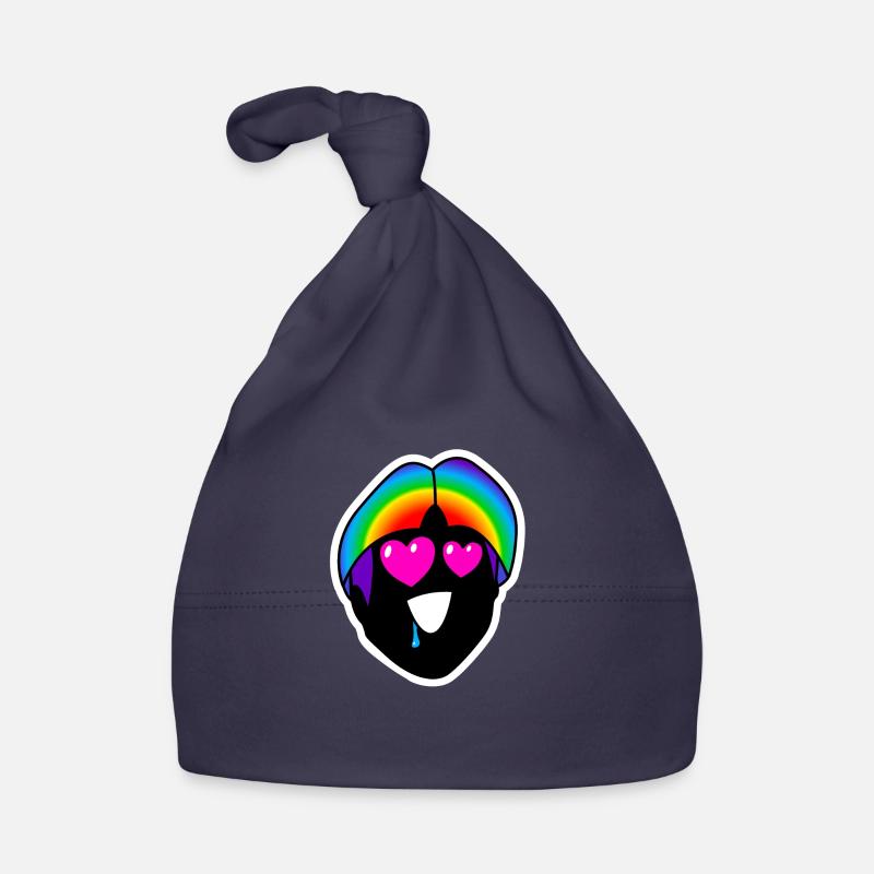 Éperdument amoureux : Sticky Queer Pride Bonnet bio Bébé