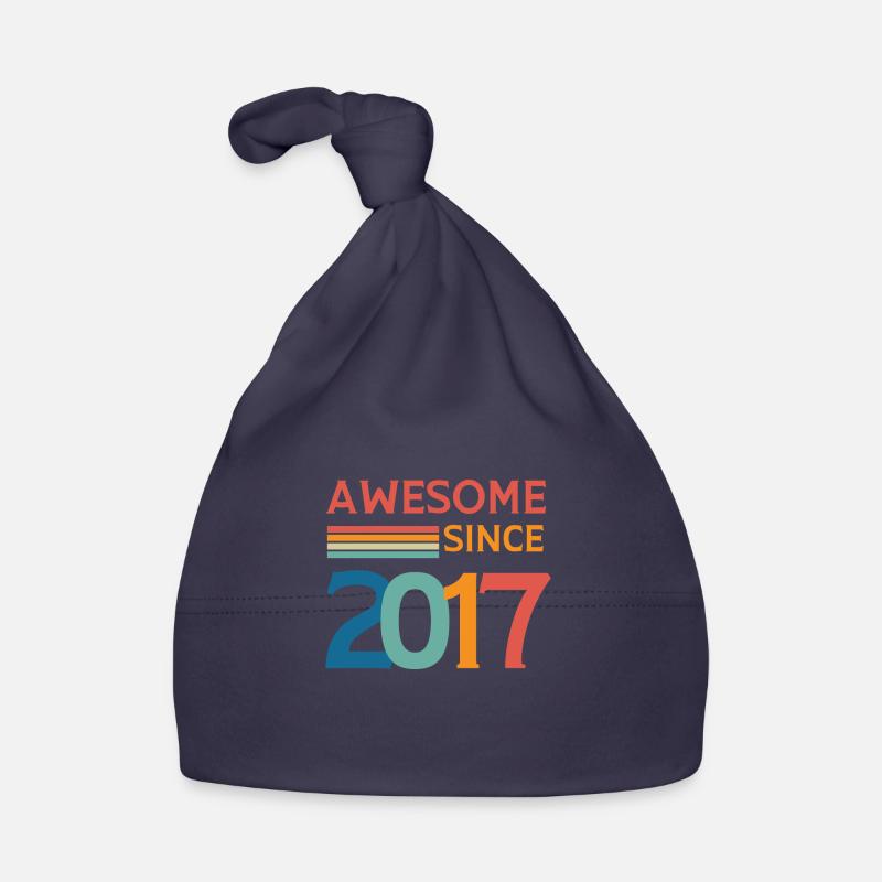 Awesome since 2017 Organic Baby Cap