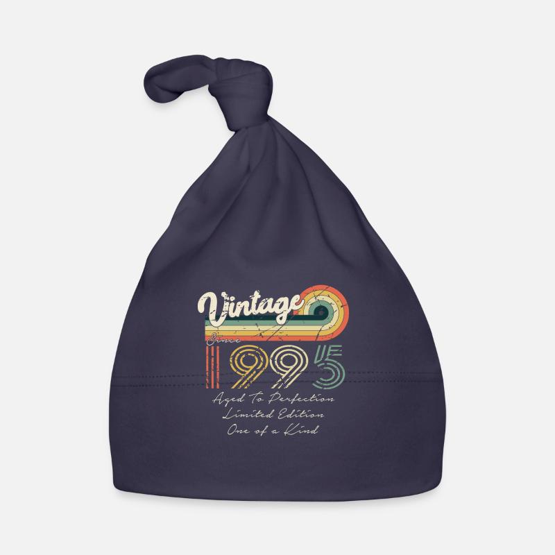 1995 Vintage Classique 1995 Bonnet bio Bébé