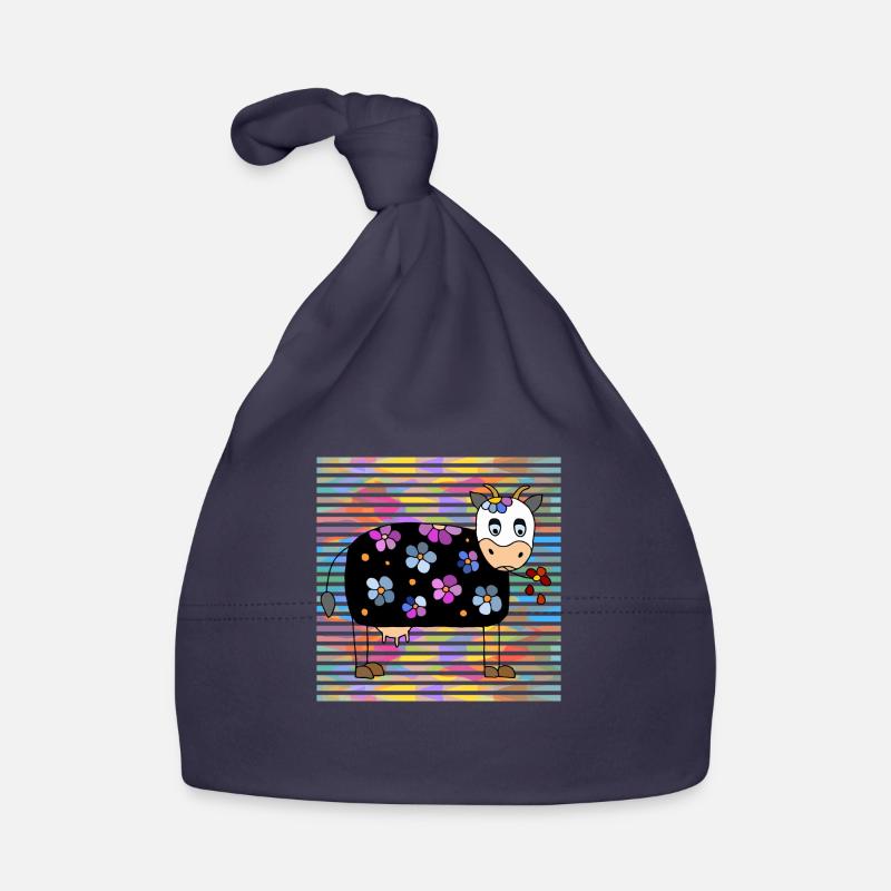 Kuh Baby Bio-Mütze