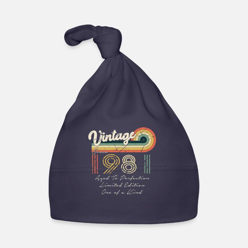 1981 Vintage Classique 1981 Bonnet bio Bébé