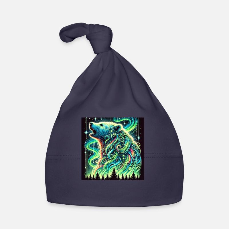 Bear Aurora Organic Baby Cap