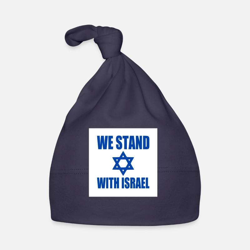 We stand with israel Bonnet bio Bébé