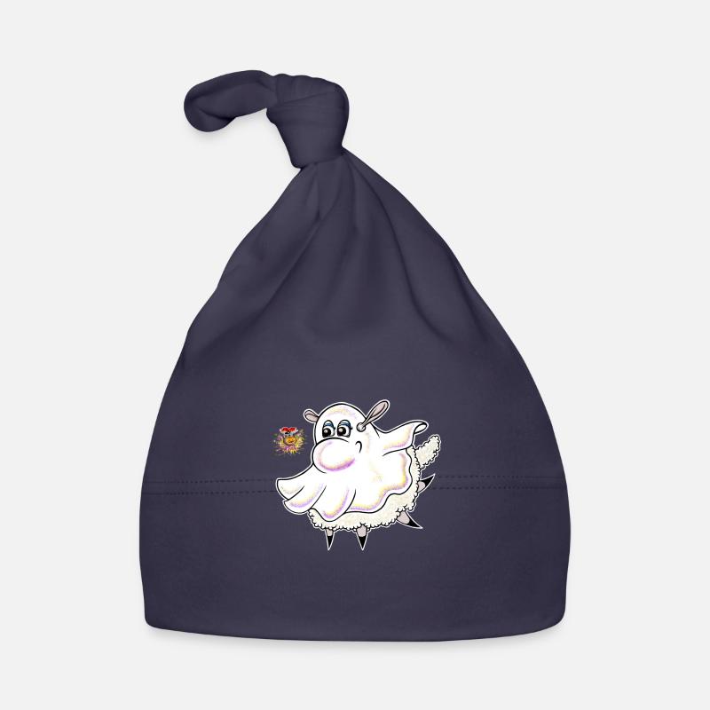 Wolly Sheepling Halloween Ghost Baby Bio-Mütze
