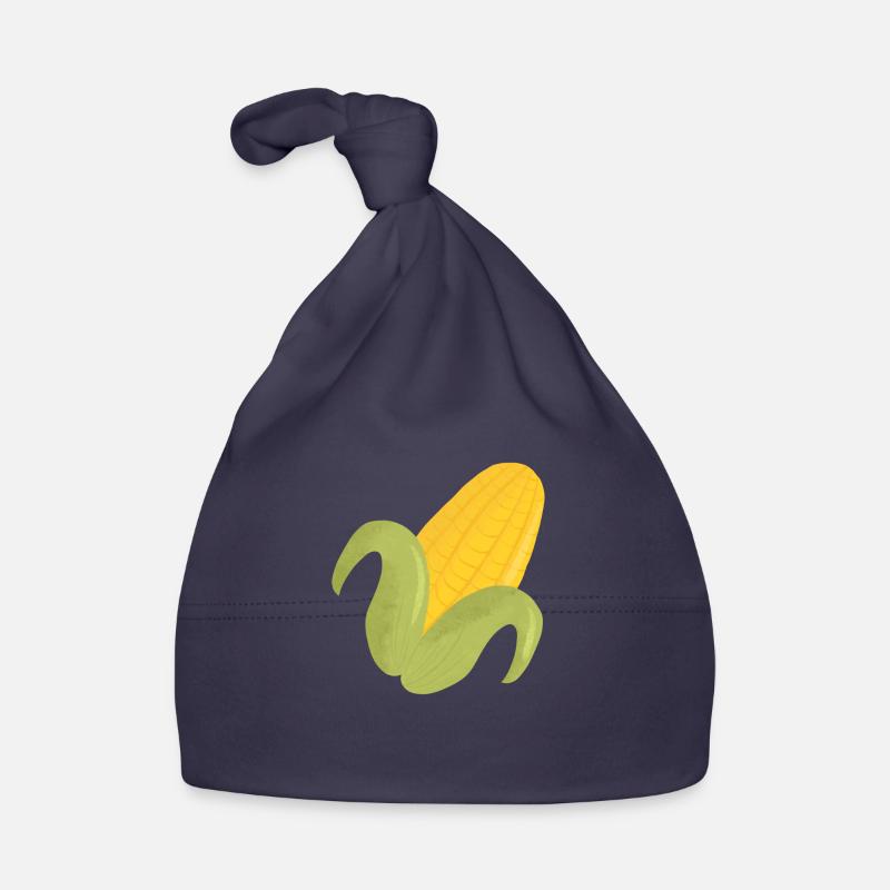 corn from the cob Organic Baby Cap
