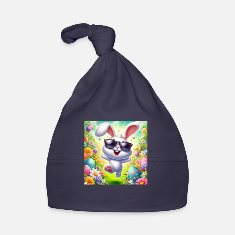 Joyeux lapin de Pâques Bonnet bio Bébé