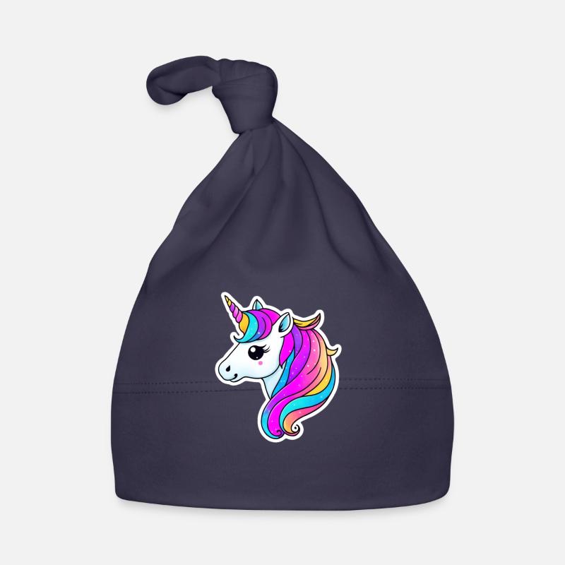 Einhorn Baby Bio-Mütze