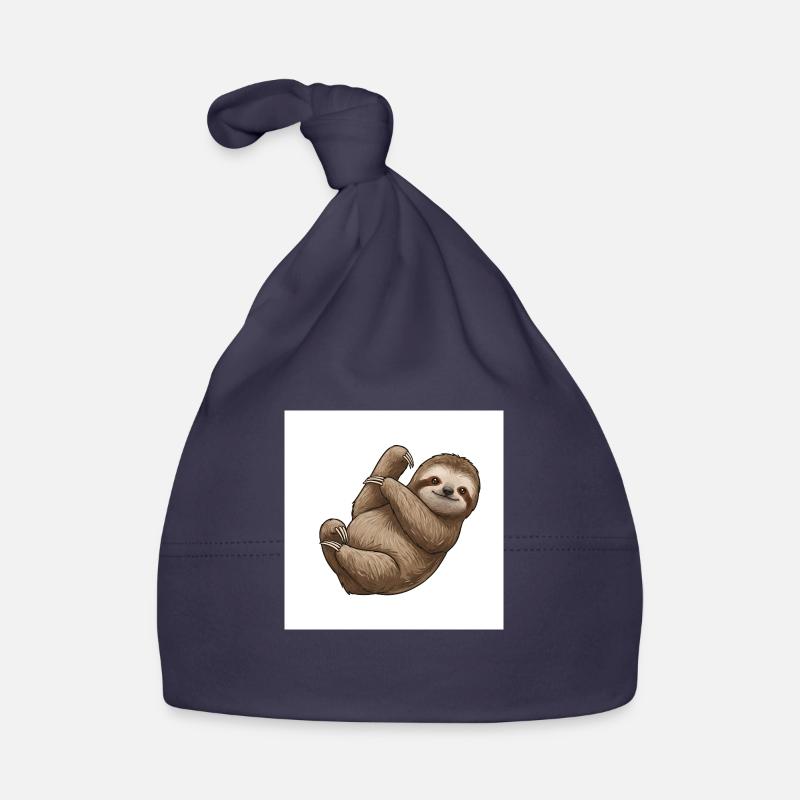 Sloths: Masters of deceleration Organic Baby Cap