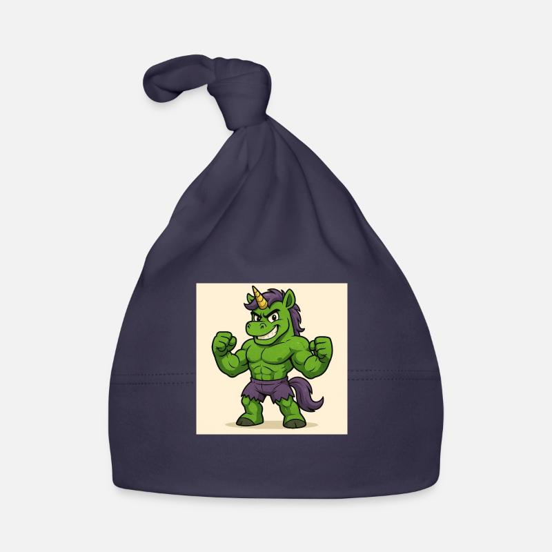 Hulkunicorne Bonnet bio Bébé