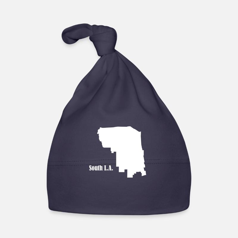 Sud de L.A. blanc - Bonnet bio Bébé - marine