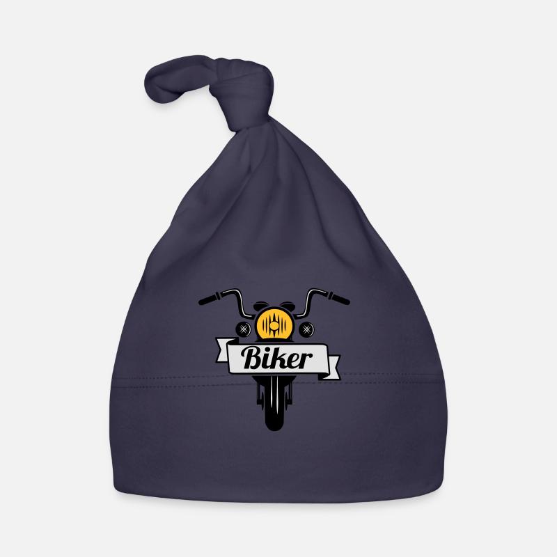 Biker - Baby Bio-Mütze - Navy