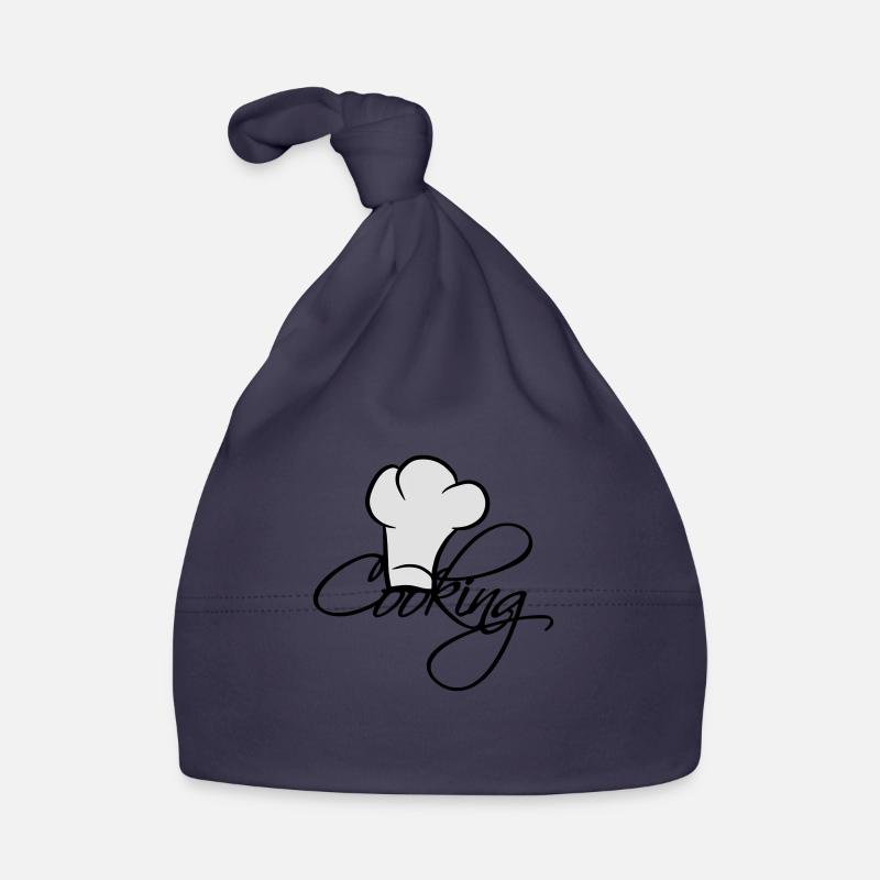 Cooking Chef Chef Cap Logo -starred chef Organic Baby Cap