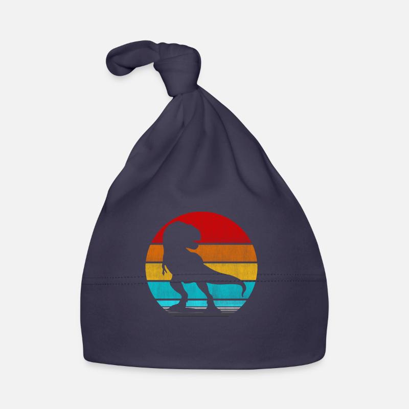 dinosaure rétro vinatge Bonnet bio Bébé
