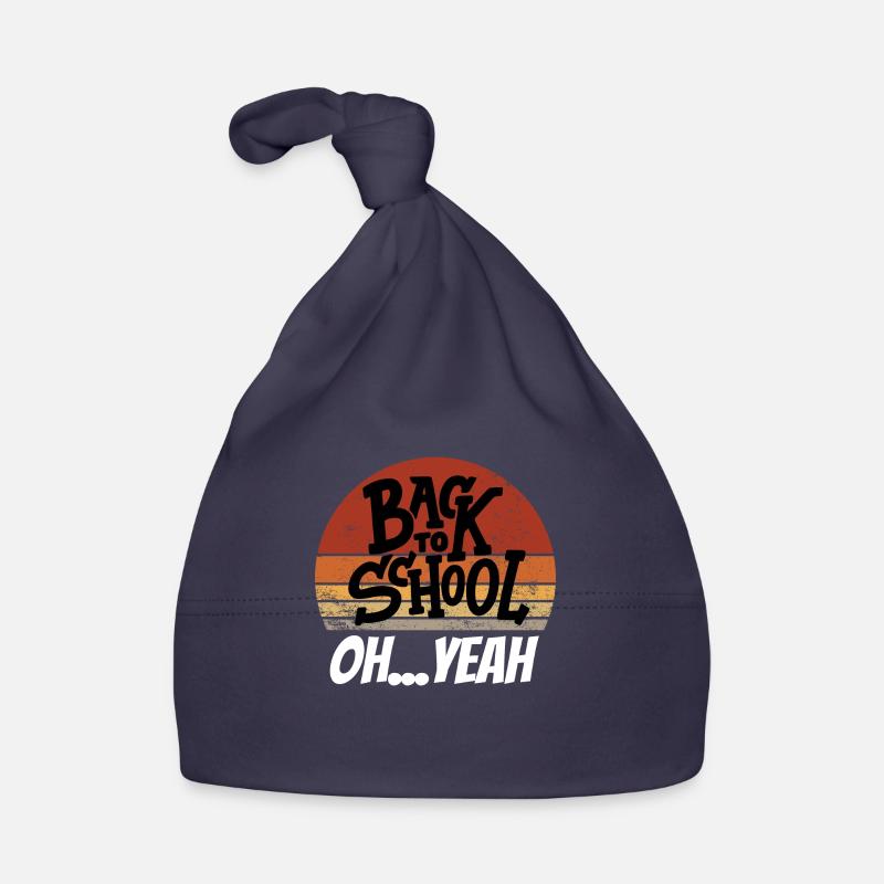 Back to School OH YEAH Organic Baby Cap