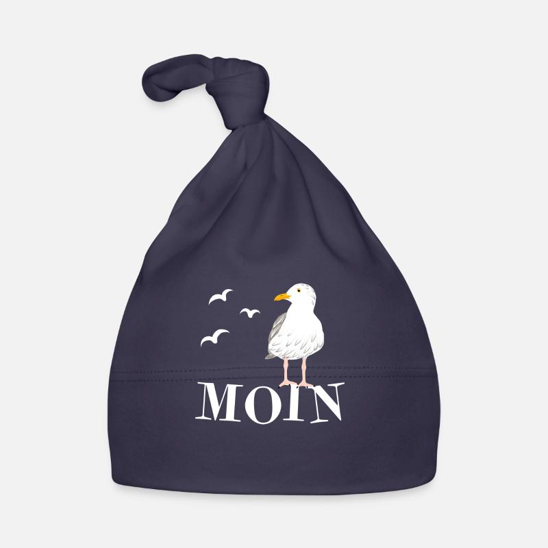 Moin Möwe Baby Bio-Mütze