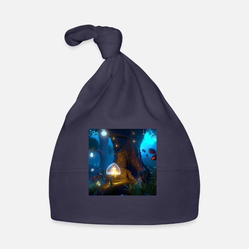 Magical forest Organic Baby Cap