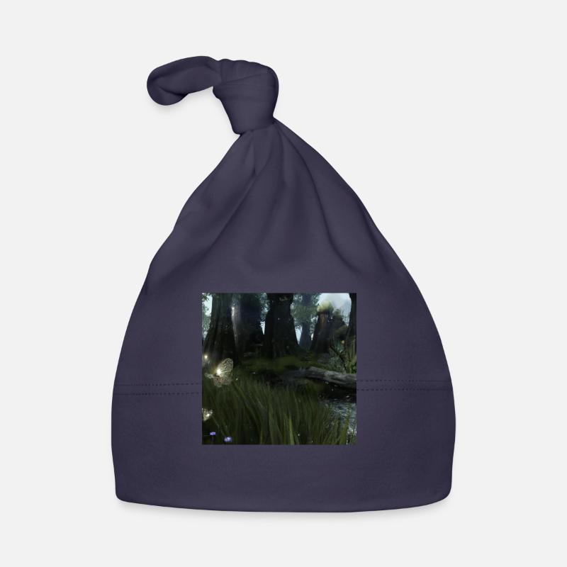 Magischer Wald Baby Bio-Mütze