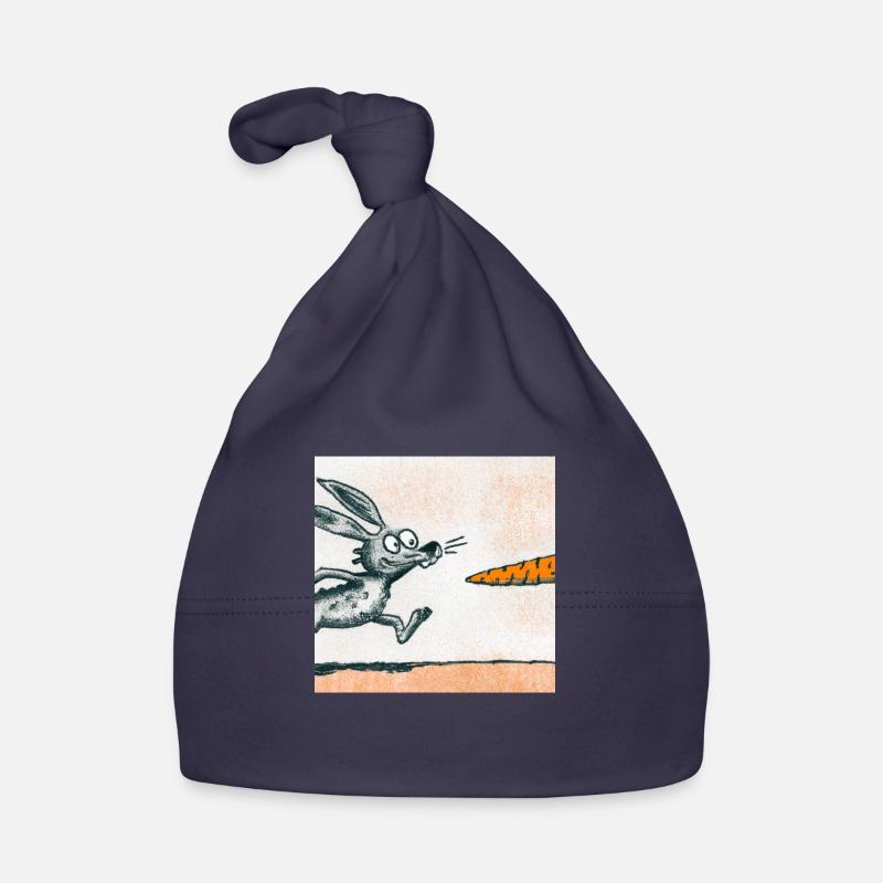 Wilde Karotte Baby Bio-Mütze