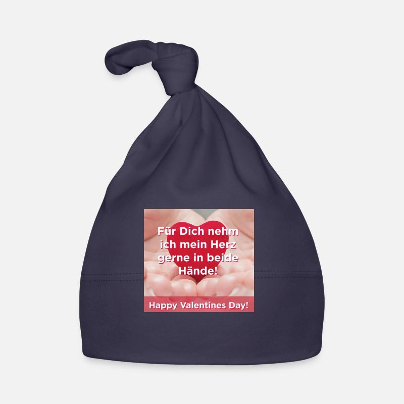 Valentinstag Baby Bio-Mütze