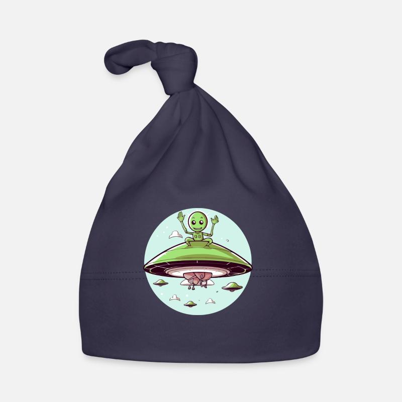 Doodo the Alien Organic Baby Cap