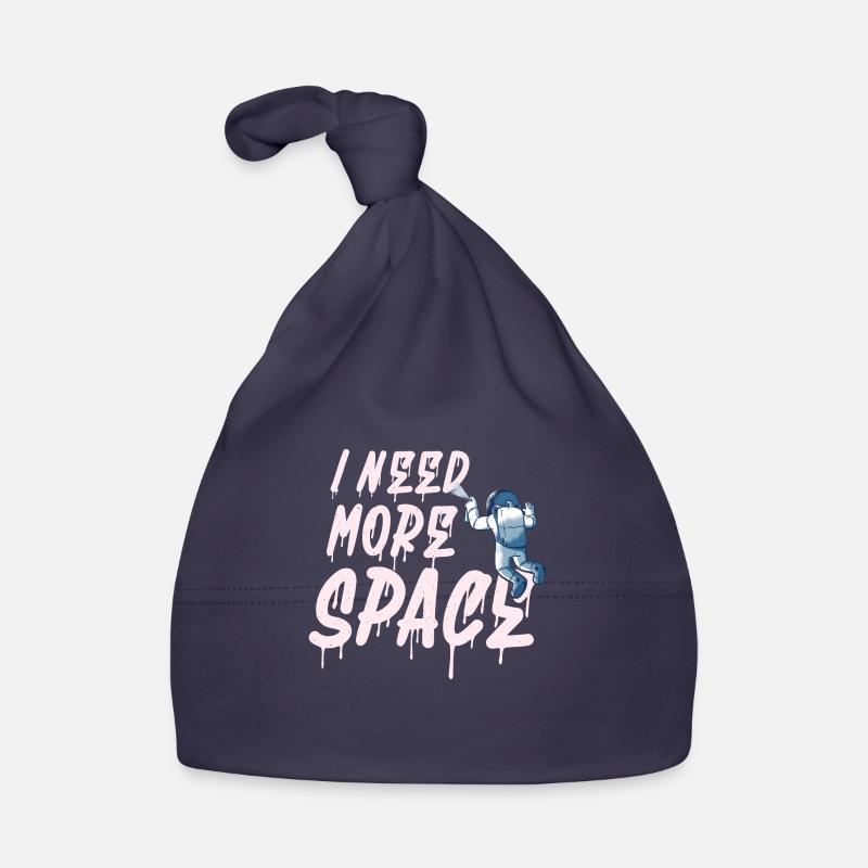 I need more Space - Astronaut Graffiti Baby Bio-Mütze