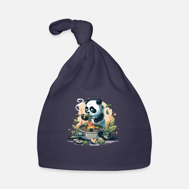 Panda Chef Bonnet bio Bébé