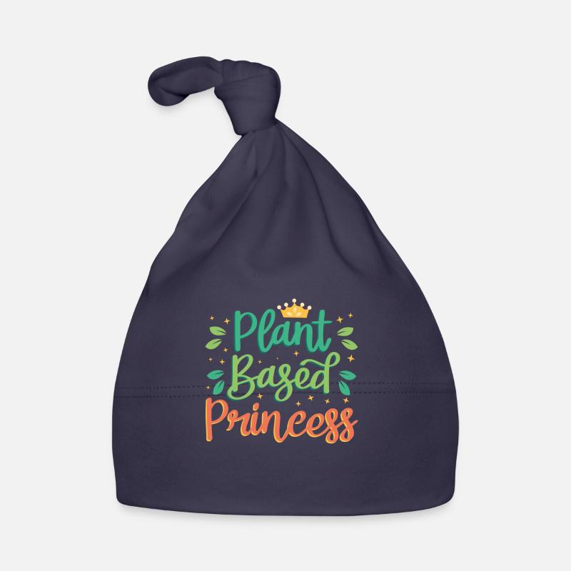 PRINCESSE À BASE DE PLANTES - Bonnet bio Bébé - marine