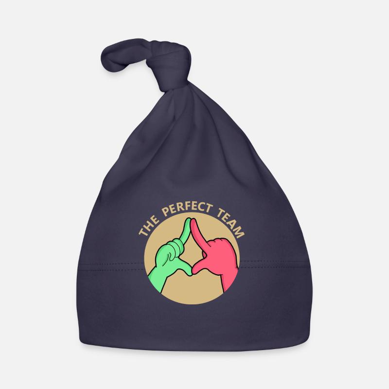 DAS BESTE TEAM Baby Bio-Mütze