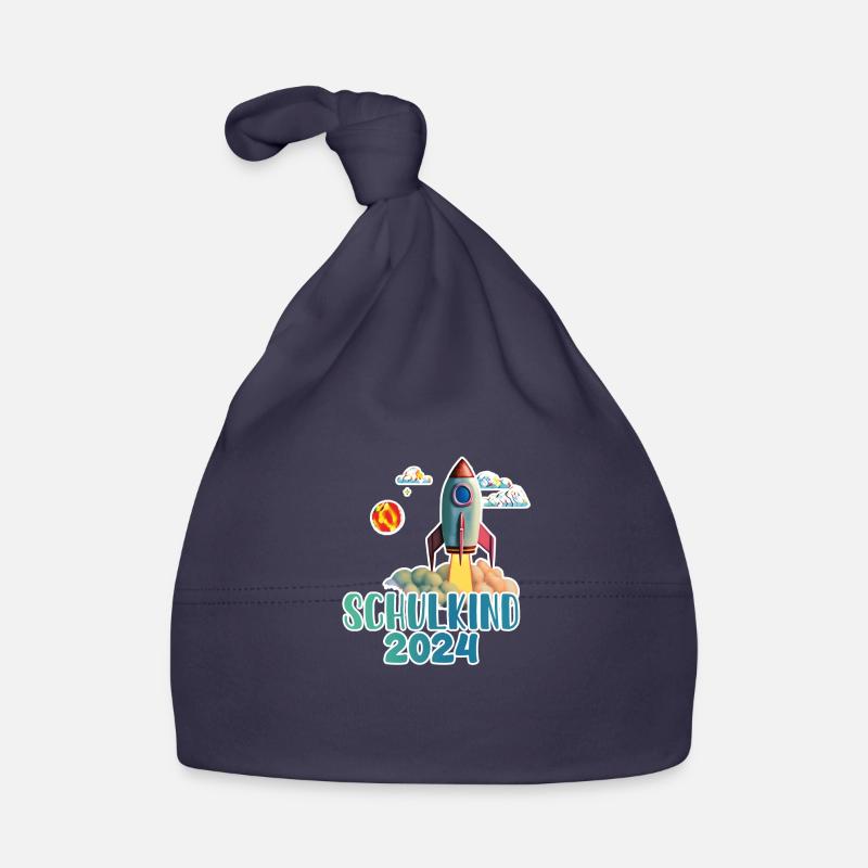 schulkind rakete 2024 Baby Bio-Mütze