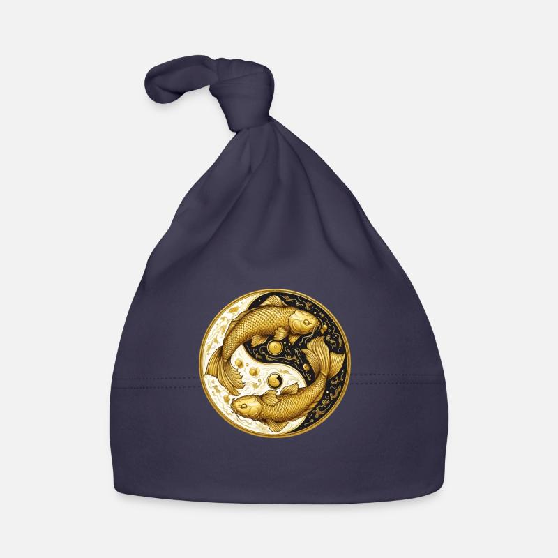 Ying Yang Baby Bio-Mütze
