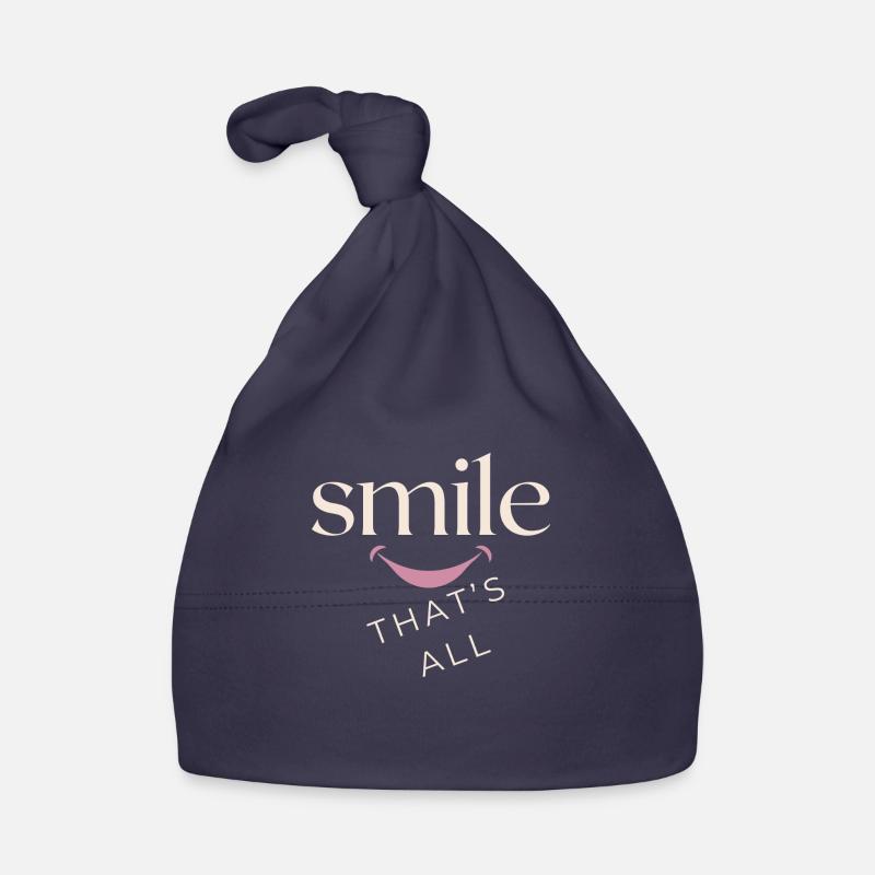 Smile, that's all! Organic Baby Cap