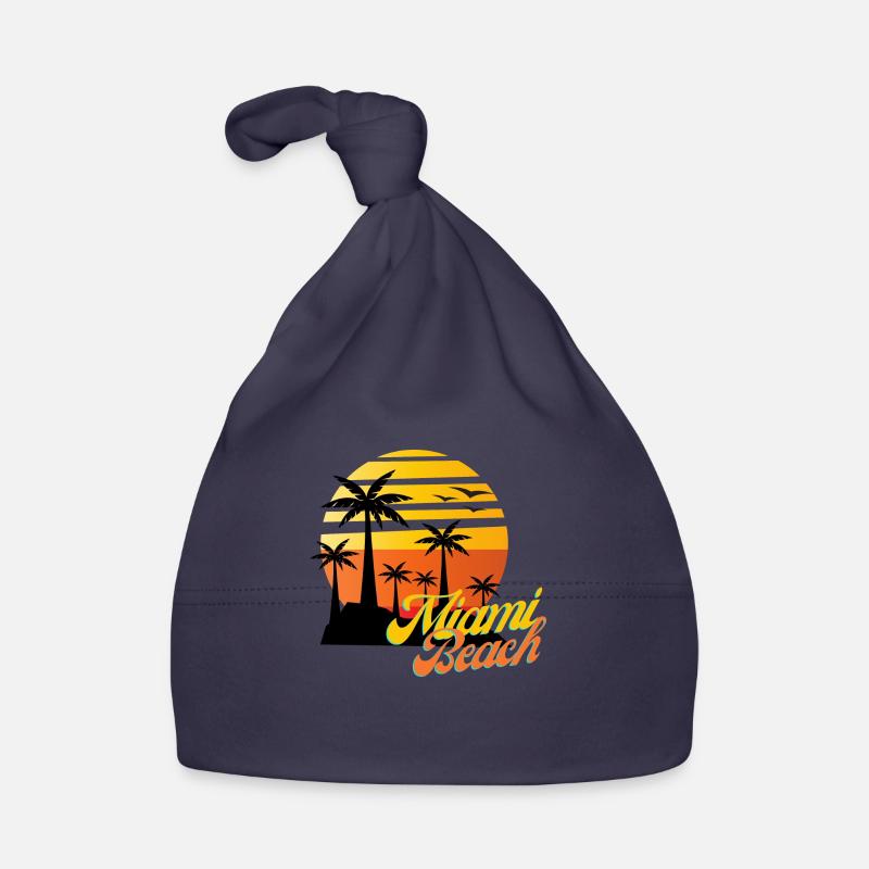 Miami Beach Baby Bio-Mütze