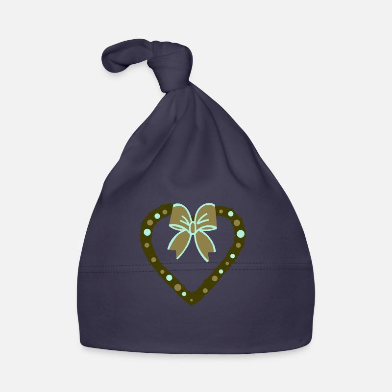 Christmas Decorations Green Organic Baby Cap