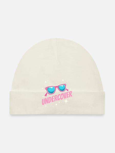 Déguisement Undercover - Sunglasses Fun - Bonnet bio Bébé - marine - Devant